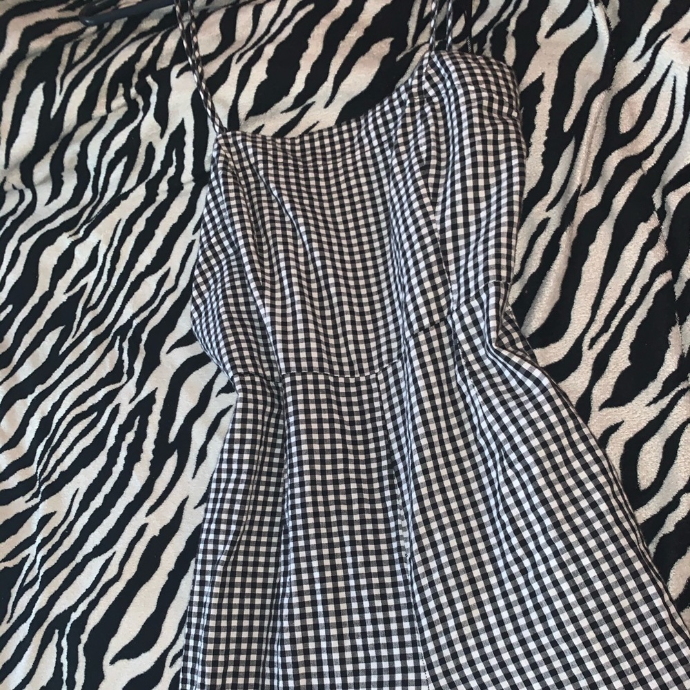 SOLD - ‼️ F21 Black and White Graham Jumpsuit ‼️